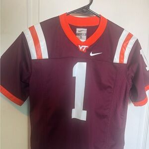 Virginia Tech Nike Men's Maroon and Orange Team Jersey